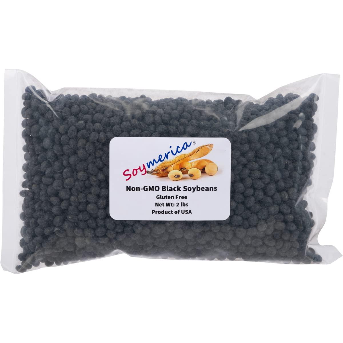 Soymerica NonGMO Black Soybeans 2 Lbs (Newest Crop). Identity
