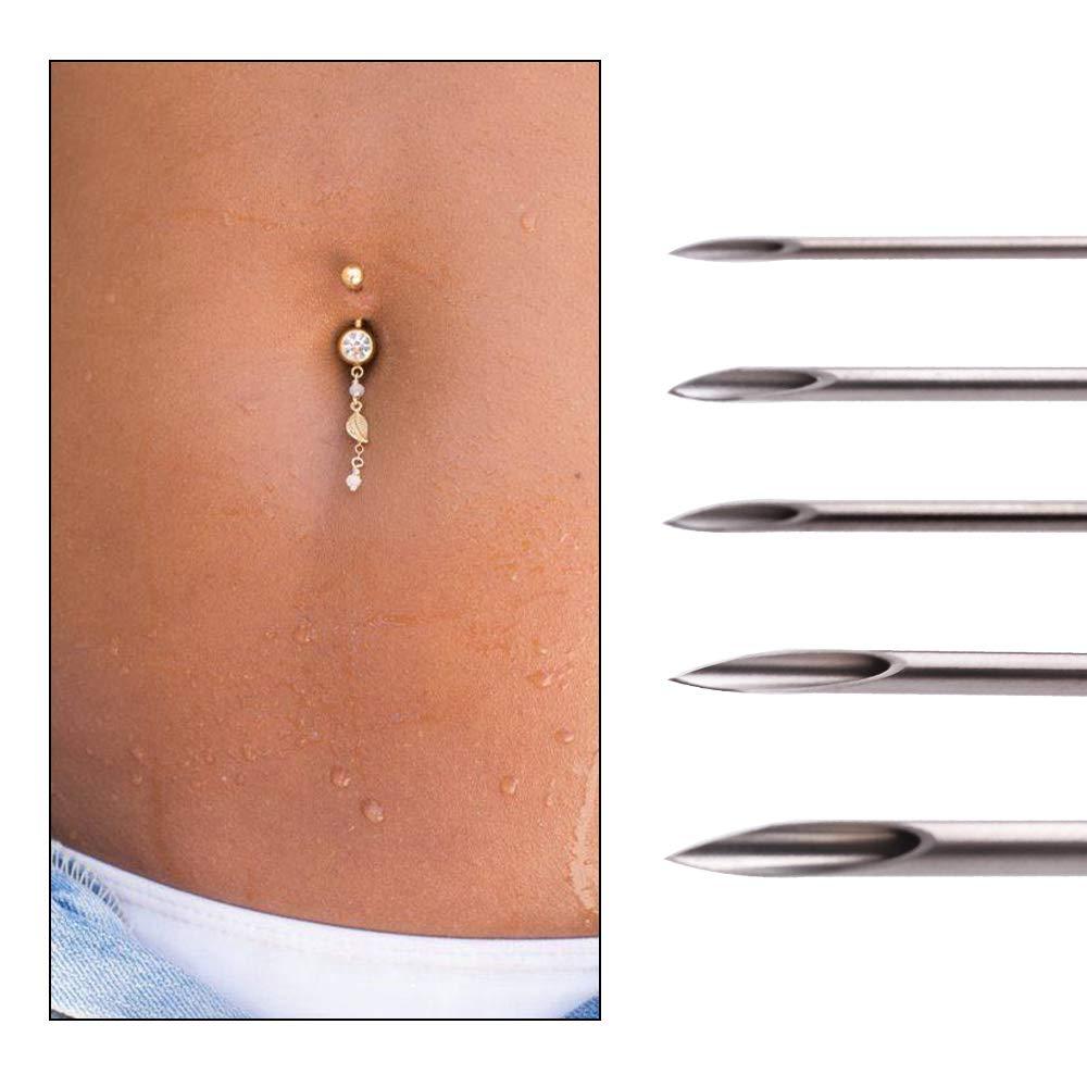 Ear Nose Piercing Needles - TC Mix body piercing needles 12g.14g