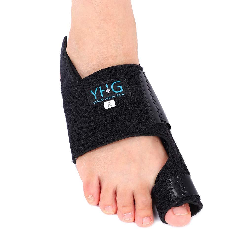 Zerone Adjustable Bunion Corrector Night Splint with Steel Plate Foot