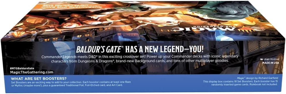 commander legends collector booster box price Amazon.com: Magic: The Gathering Commander Legends: Battle for Baldur's  Gate Collector Booster