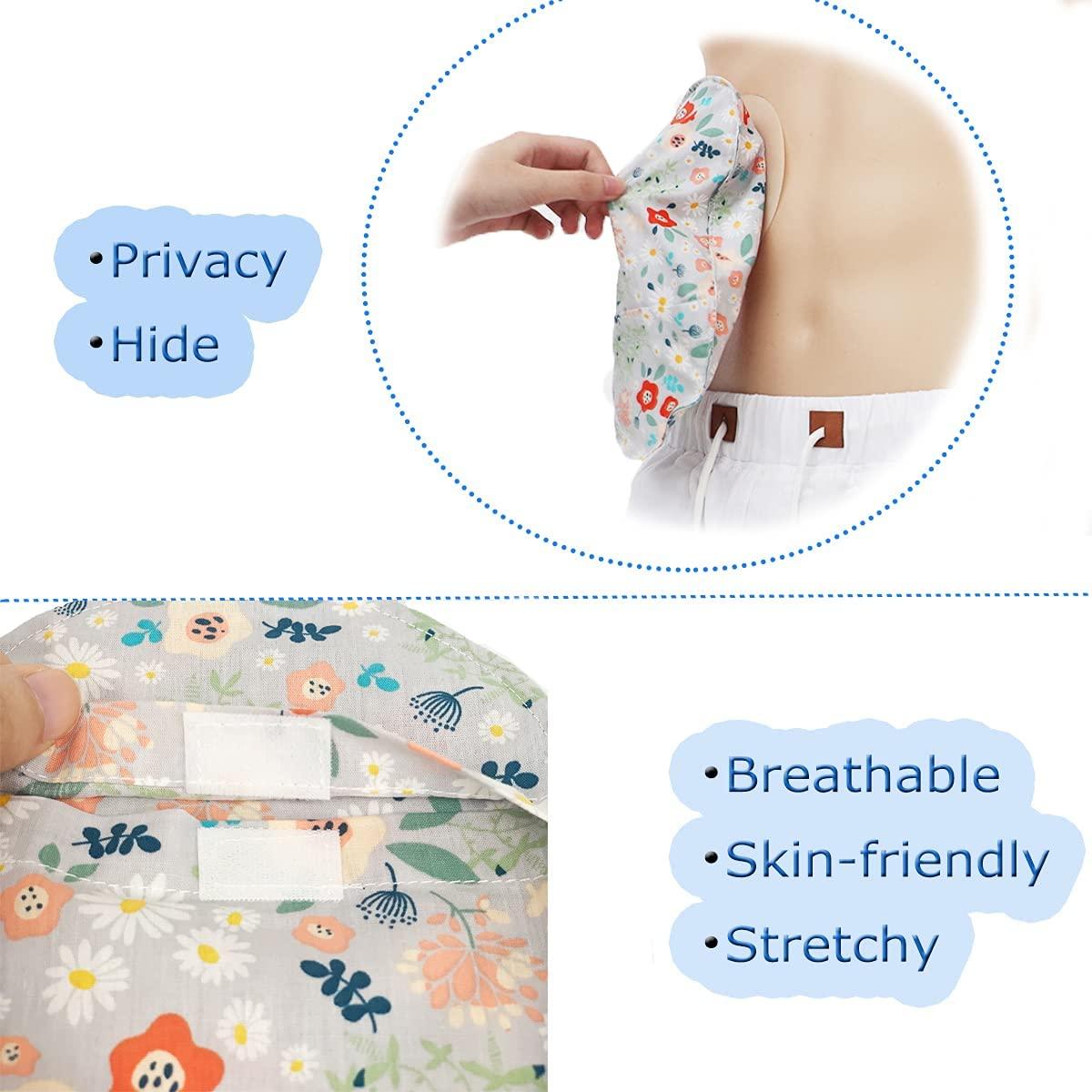 HXCH Colostomy Bag Covers Stretchy Ostomy Support Garment Pouch Sets