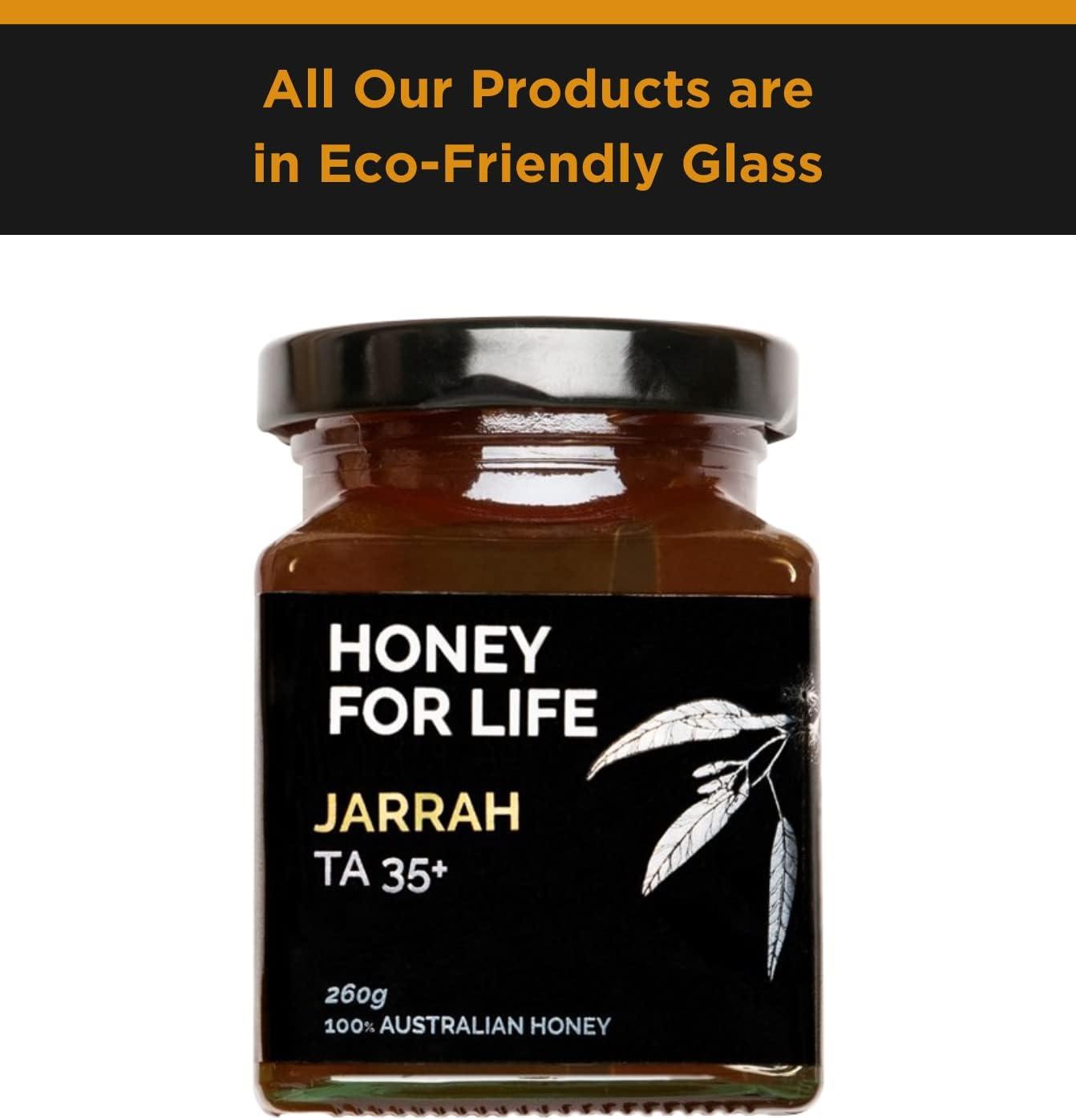Jarrah TA35+ / MGO 1125+ Extremely Active Honey | Raw & Unpasteurised |  Stronger than Manuka 1000 MGO | 260g Jar - Manuka Medical Grade Honey | Buy  Now with Express International Delivery | GoSupps.com
