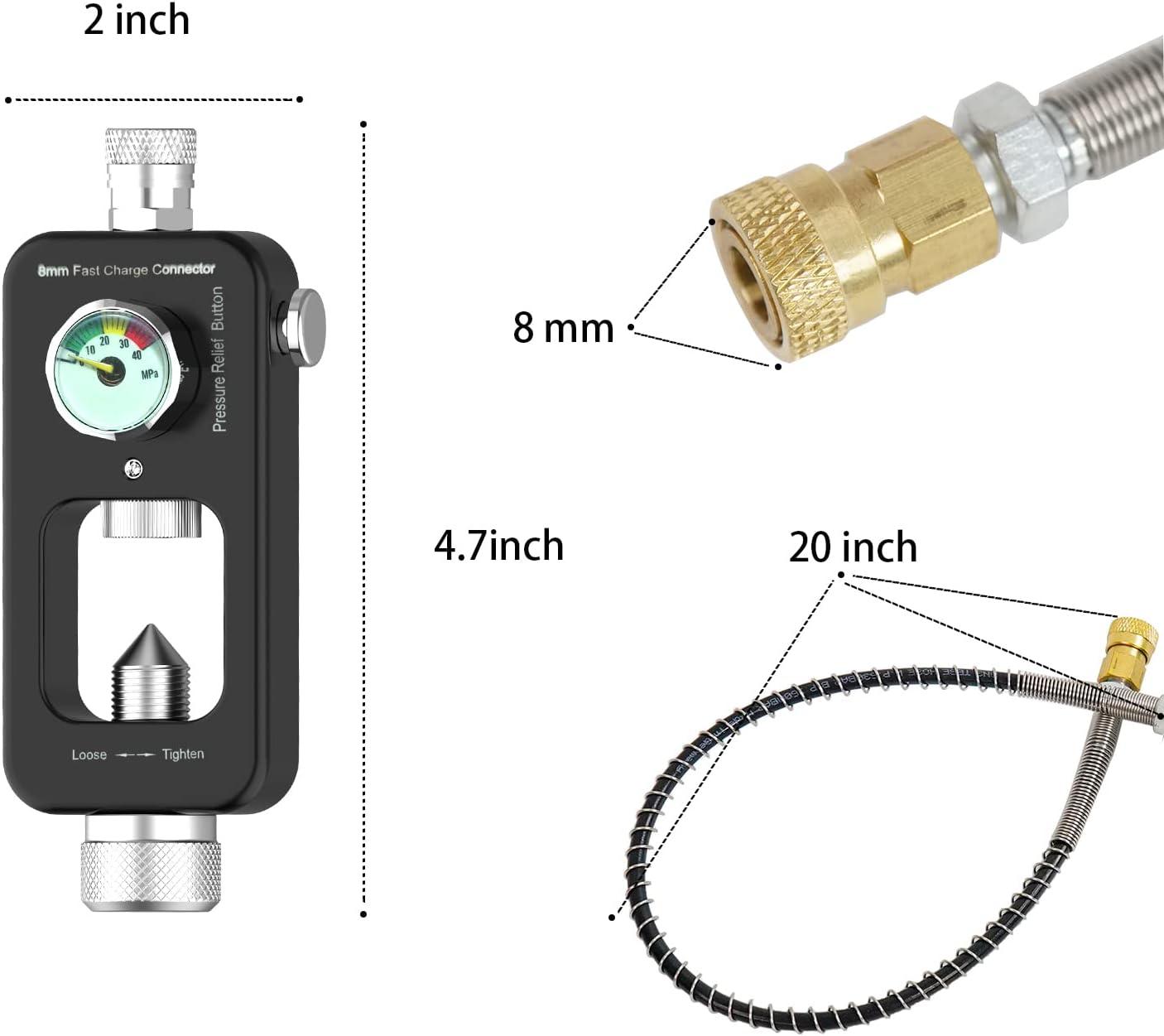 Scuba Tank Paintball Fill Adapter 4500Psi Refill Adapter Scuba Tank