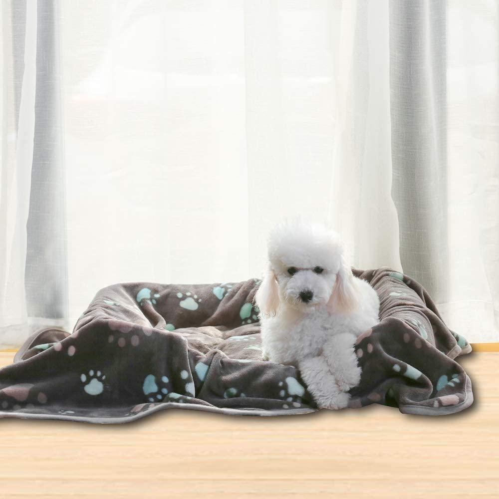 Flannel Large Dog Fleece Blanket S For Dogs Pack Blankets Super