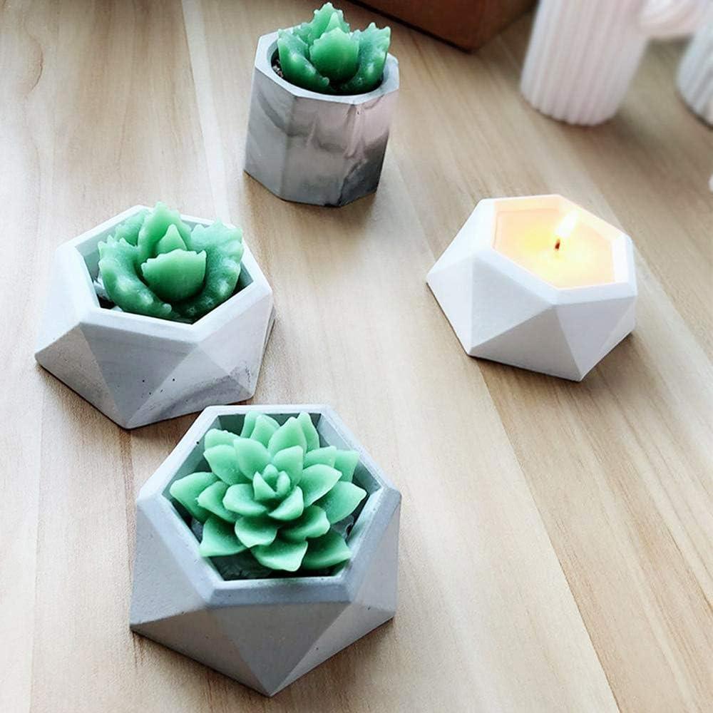 Moule Silicone Pot Yin Yang Pour Succulentes Cactus Terrarium - Fabrication Plâtre