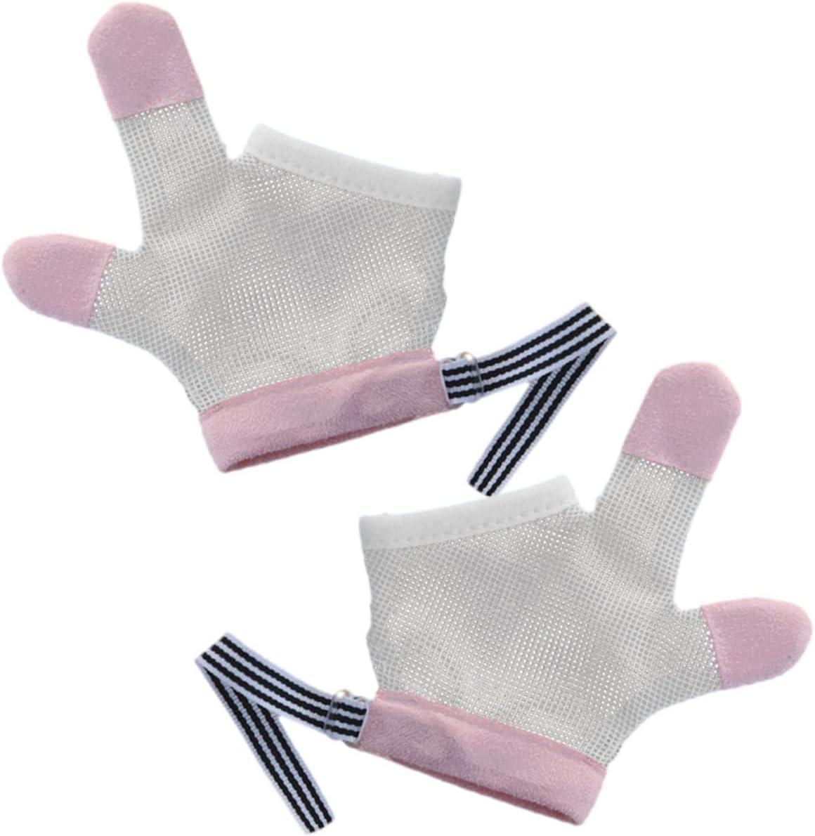 KOMBIUDA Baby Mittens Pairs Anti-Scratch Breathable Finger