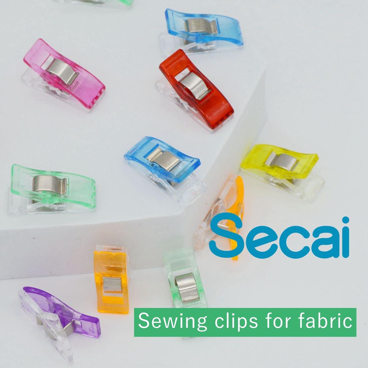 Secai Sewing Clips for Crafting and Quilting Pack of 30PCS Clips for Sewing  Supplies