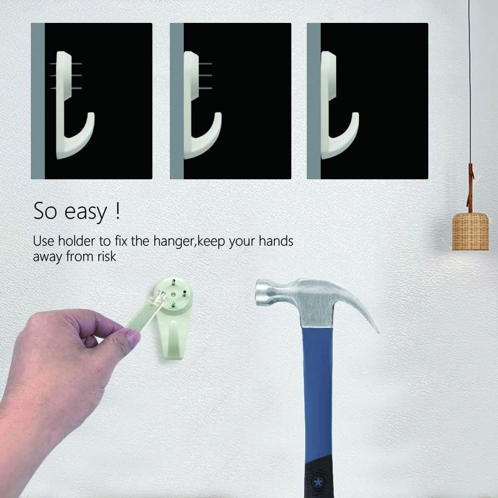 Seamless Invisible Hook Wall Nail Hooks Nail Nails Hanger Frame Photo Trace  Tool Slot Hangers Picture Mount Non Hooks - Walmart.com