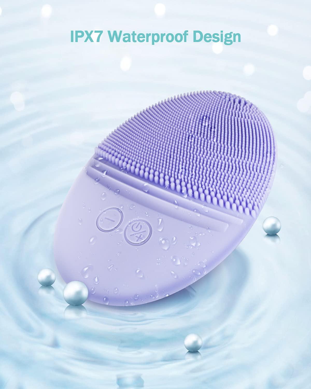 EZBASICS Facial Cleansing Brush Made with Ultra Hygienic Soft Silicone