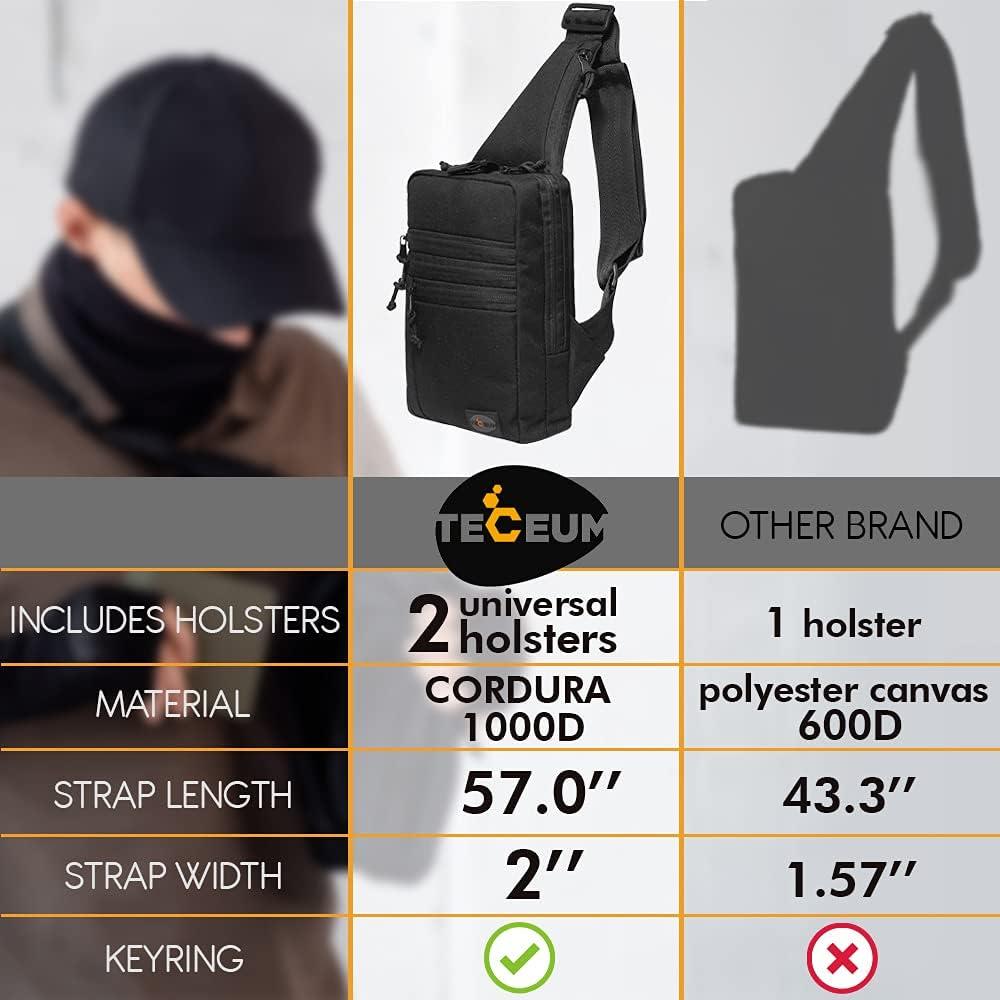 Tactical sling bags sale for concealed carry