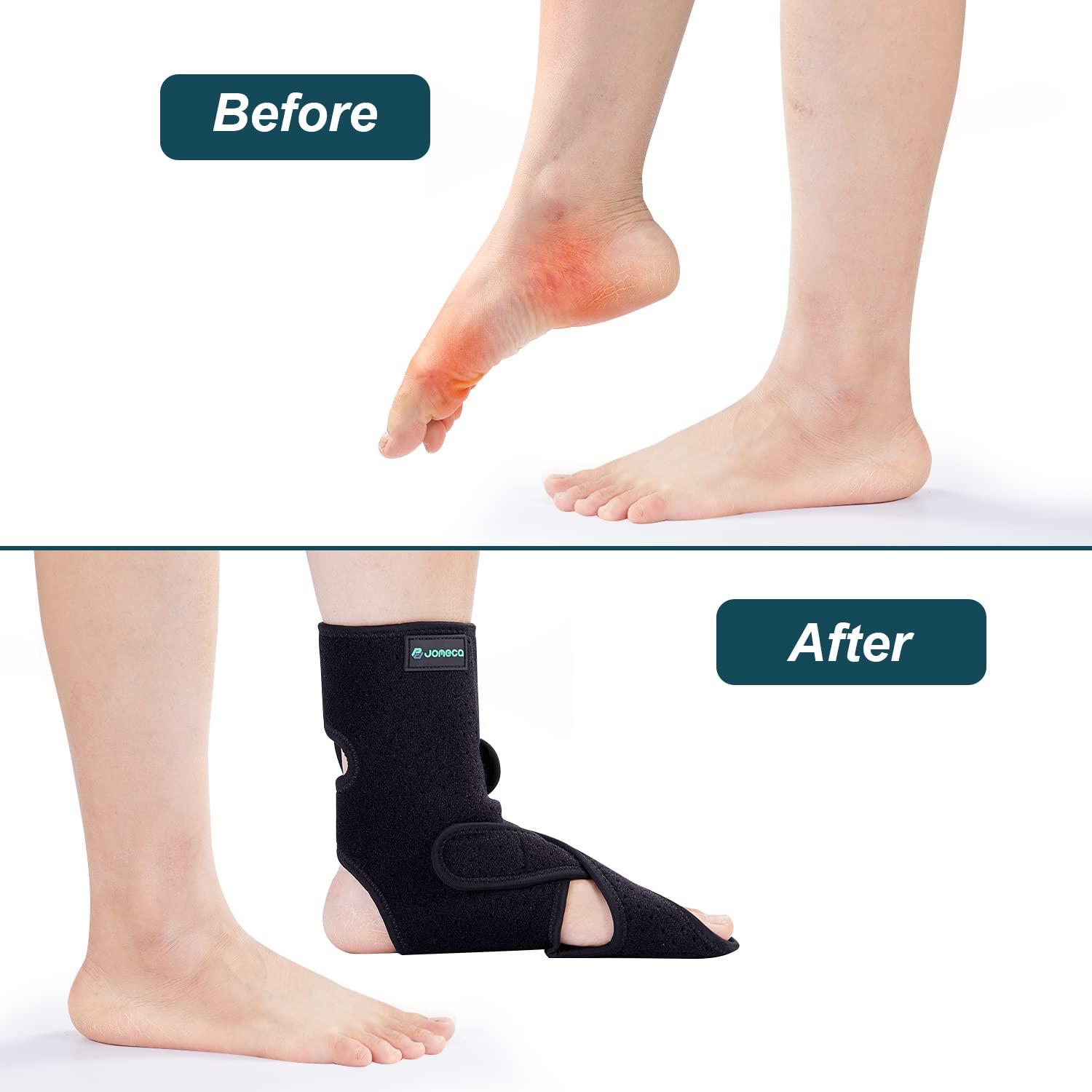 JOMECA Drop Foot Brace with Arch Support Adjustable AFO for Walking