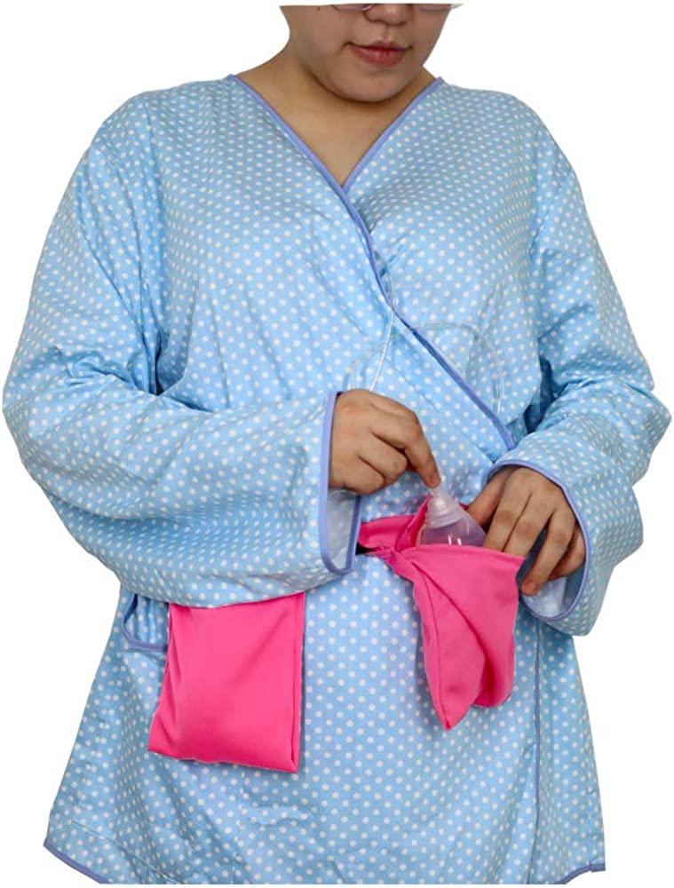 Comfortable Pink Mastectomy Drainage Pouch & Shower Support Yesito