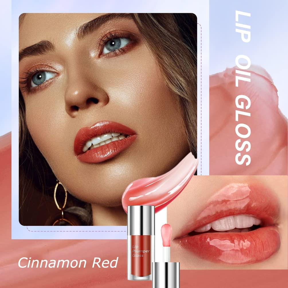 Spdoo Lip Oil Tinted Lip Glow Oil Flavored Lip Tint Gloss for