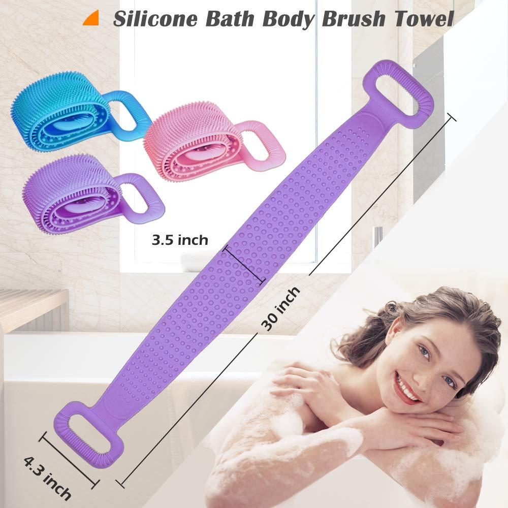 Silicone bath body brush sales