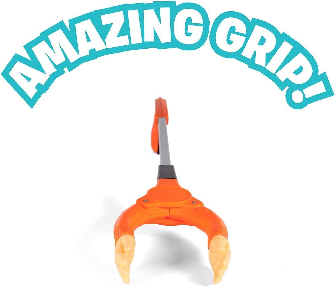 Handy Grabs Reacher Grabber Tool, 20 Inch Funny Hands That Rotate