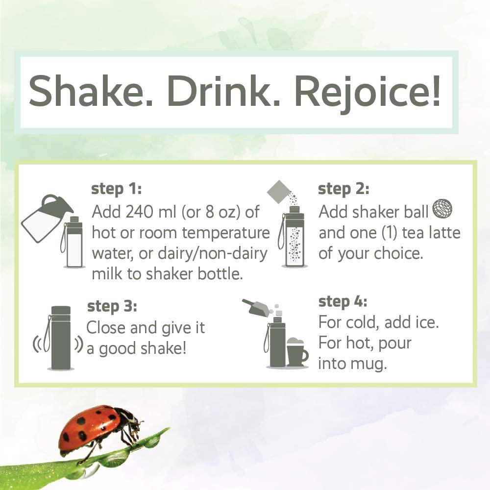 Organic 3Day FatBurn Cleanse with 15 Vegan Lattes & Blender Bottle