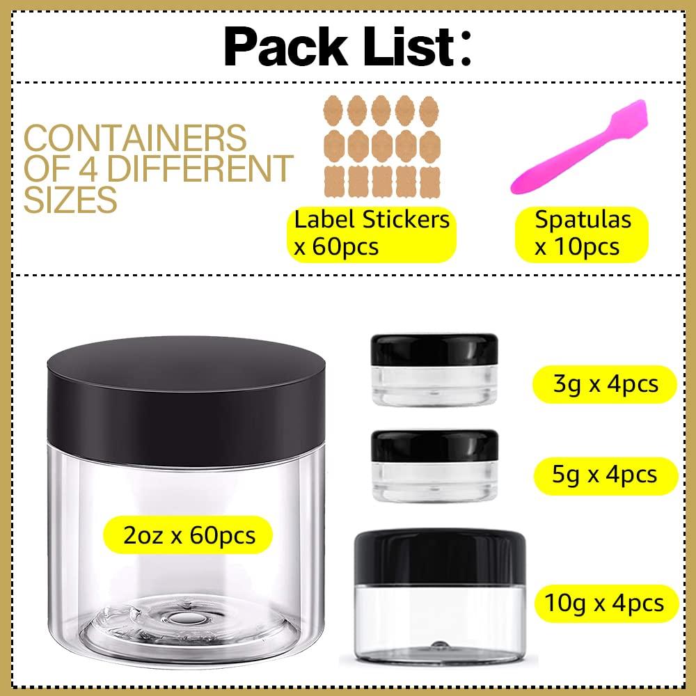 Glass Jar Containers 5ml 10ml Small Transparent Glass Liquid Bottles with  Leakproof Stopper Empty Jars Jewelry Packaging 12pcs