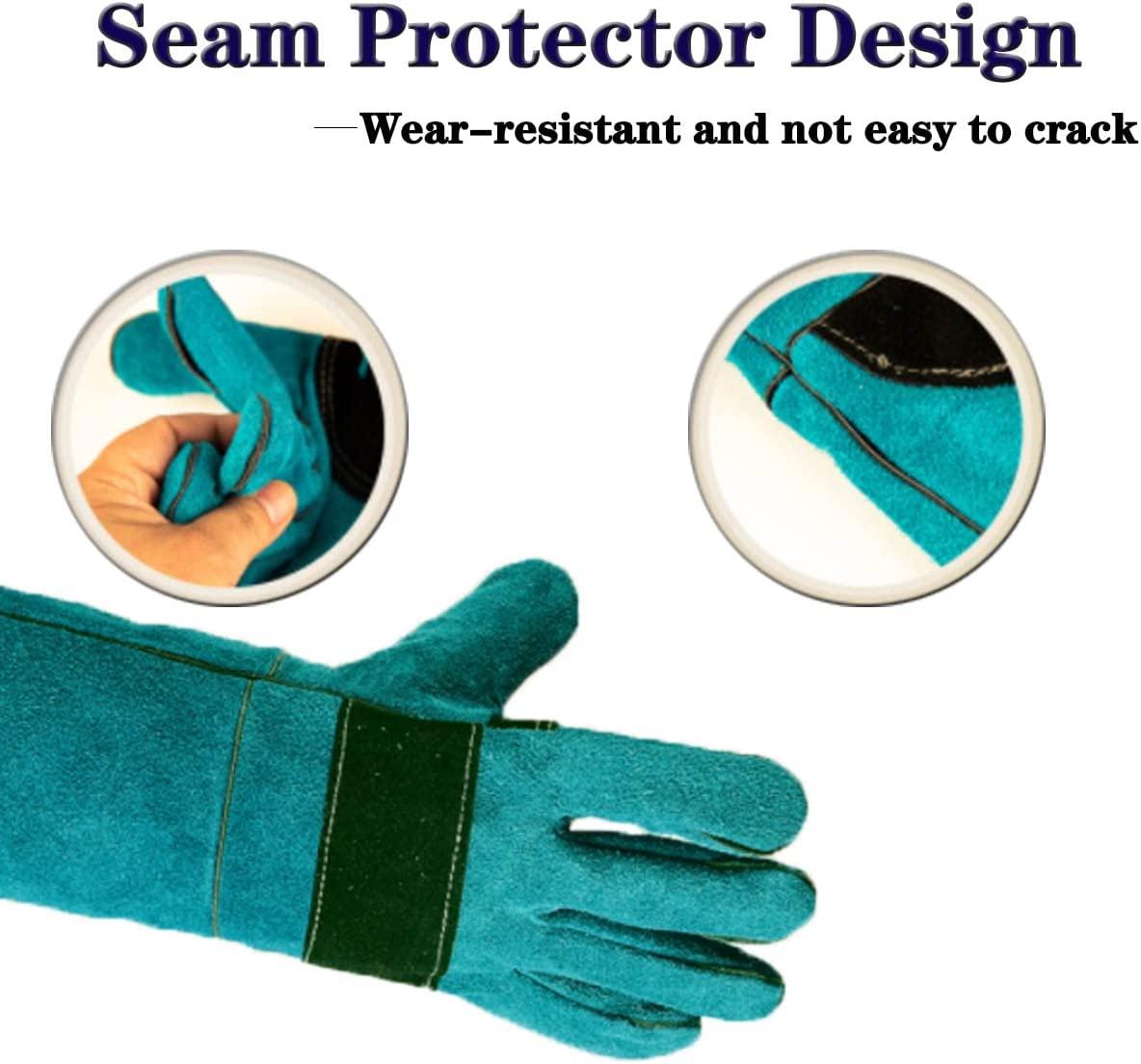 Animal Handling Gloves Bite Resistant Protection for Dogs, Cats