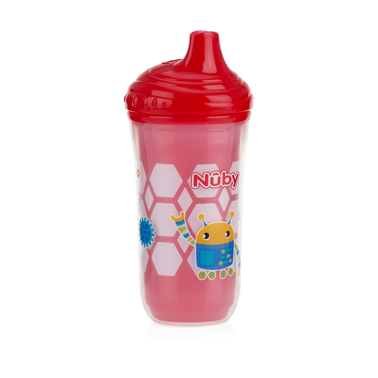 Nuby No-Spill Insulated Cool Sipper 9 oz, 1 pk - Parents' Favorite