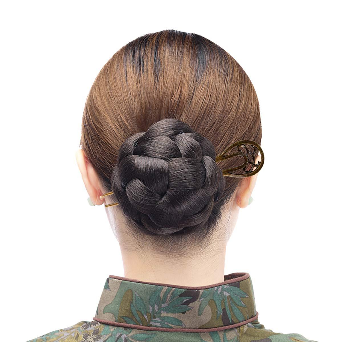 6pcs Hair Chopsticks Simple Hairpin Decorative Hair Holder