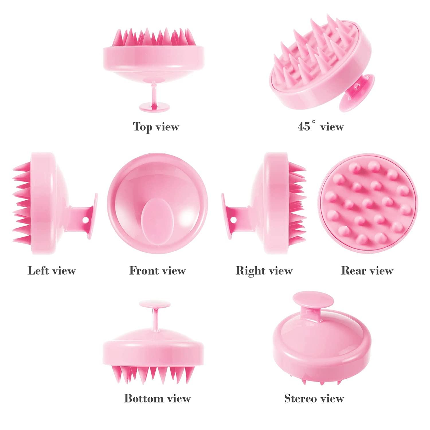 Scalp Massager, Shampoo Brush Hair Scrub Brush for Wet and Dry Hair