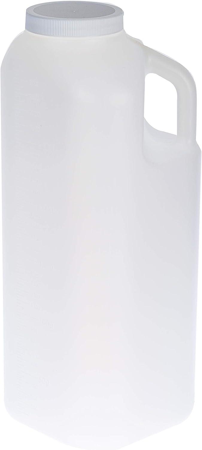 Large Male Urinal with Leak Proof Screw Cap Lid (3000 mL or 101 oz