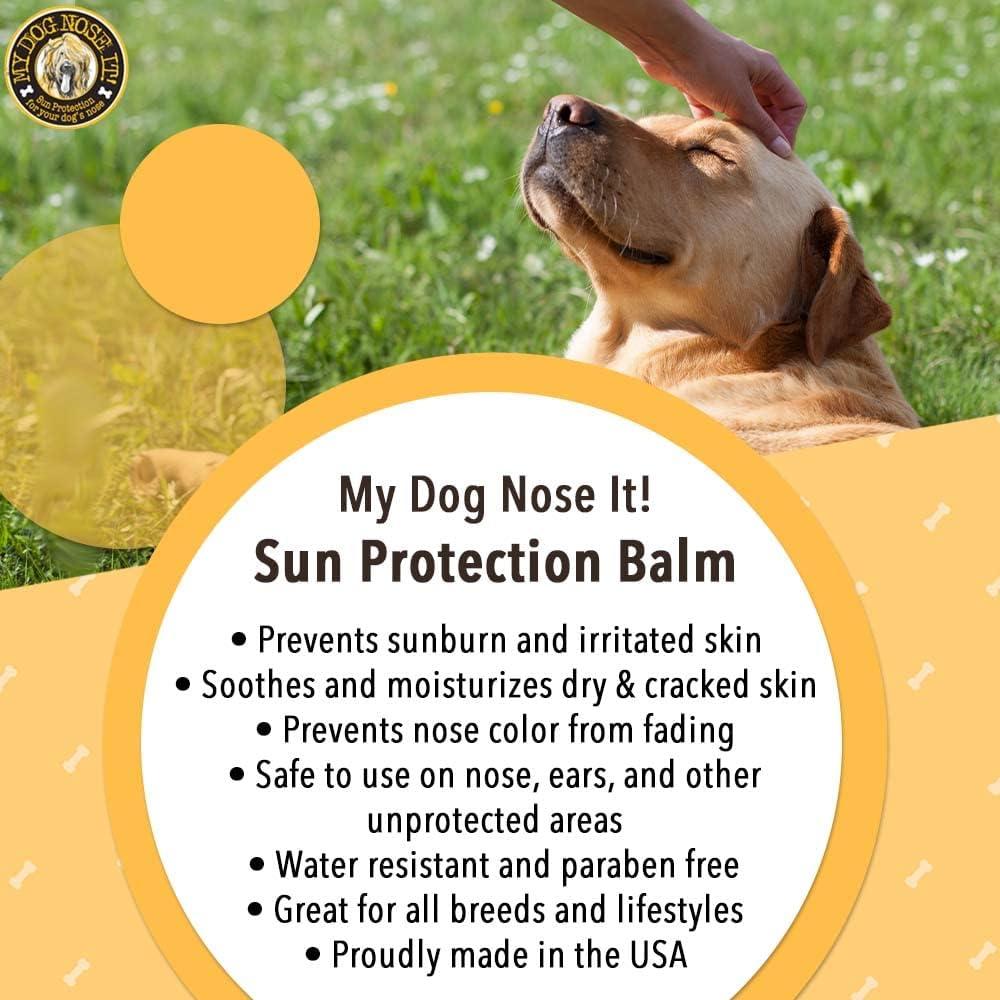 Dog Nose Sun Protection Balm UVA UVB Protection 2.75oz