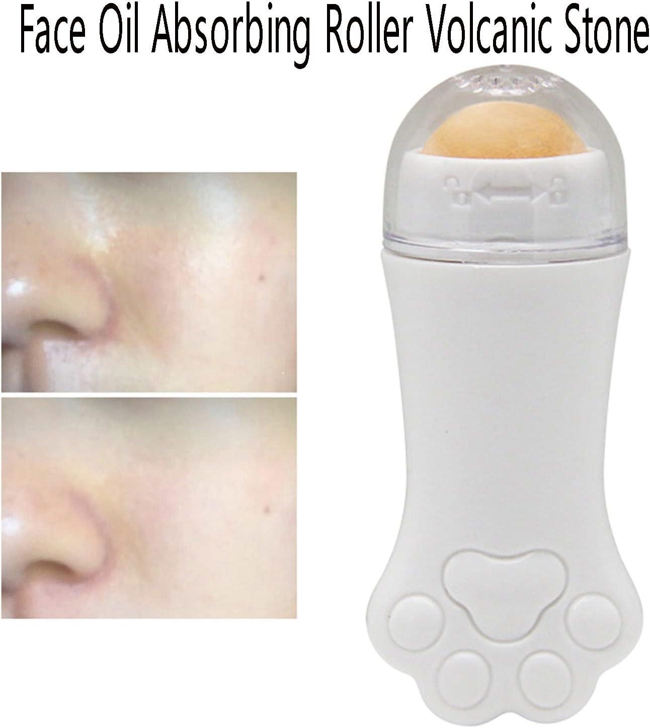 HLELU Natural Volcanic Roller Oil Control Rolling Stone Face Cleansing ...