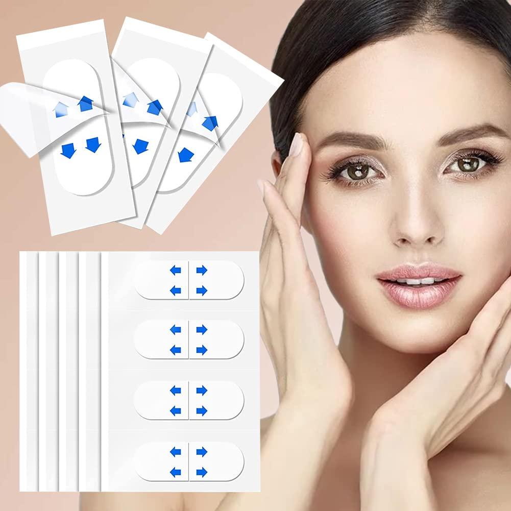 Face Lift Tape Invisible, 120PC Instant Face Lifting Sticker,Face Tape