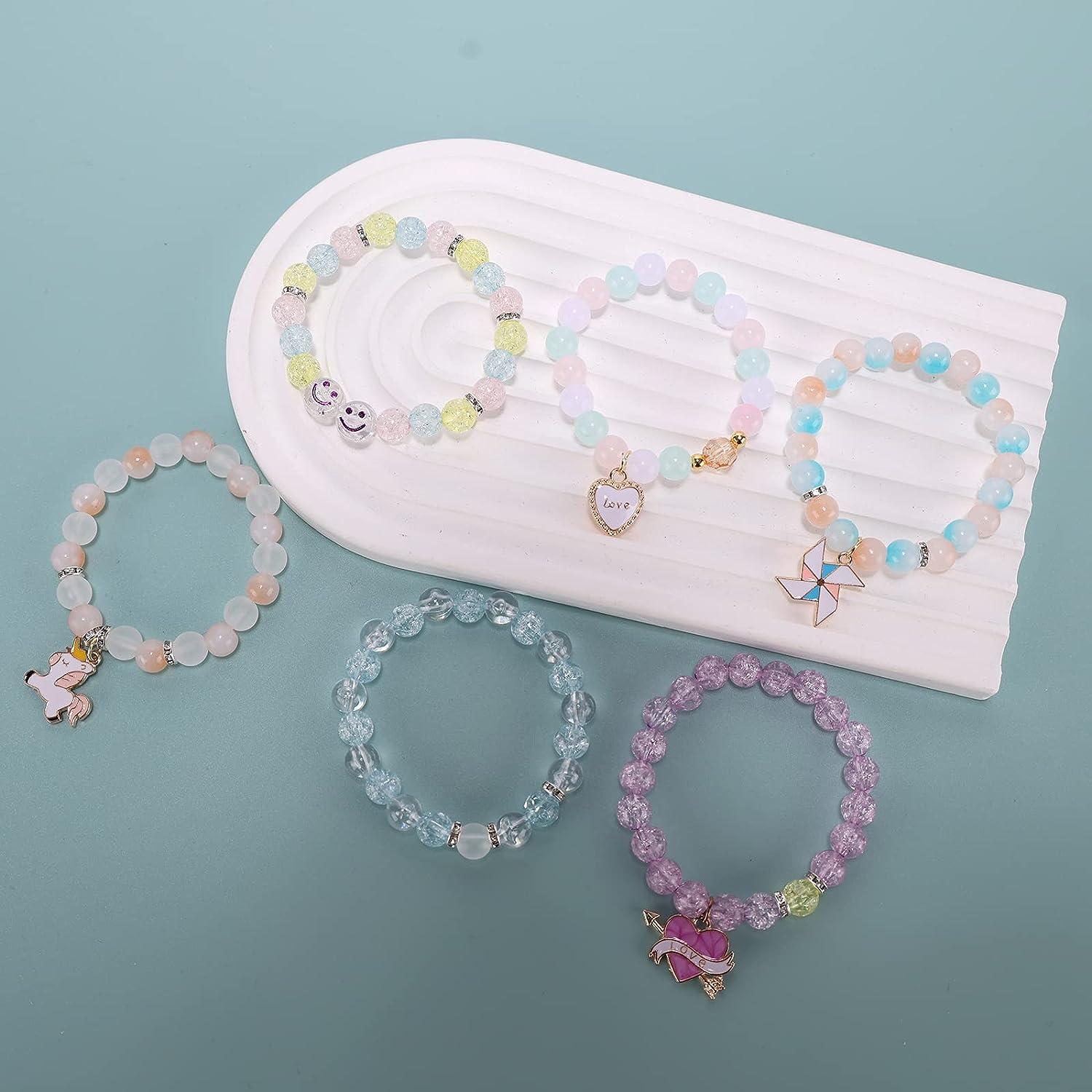 DIY Beads Bracelet Set Girls Bracelet Making Kit Handmade Jewelry