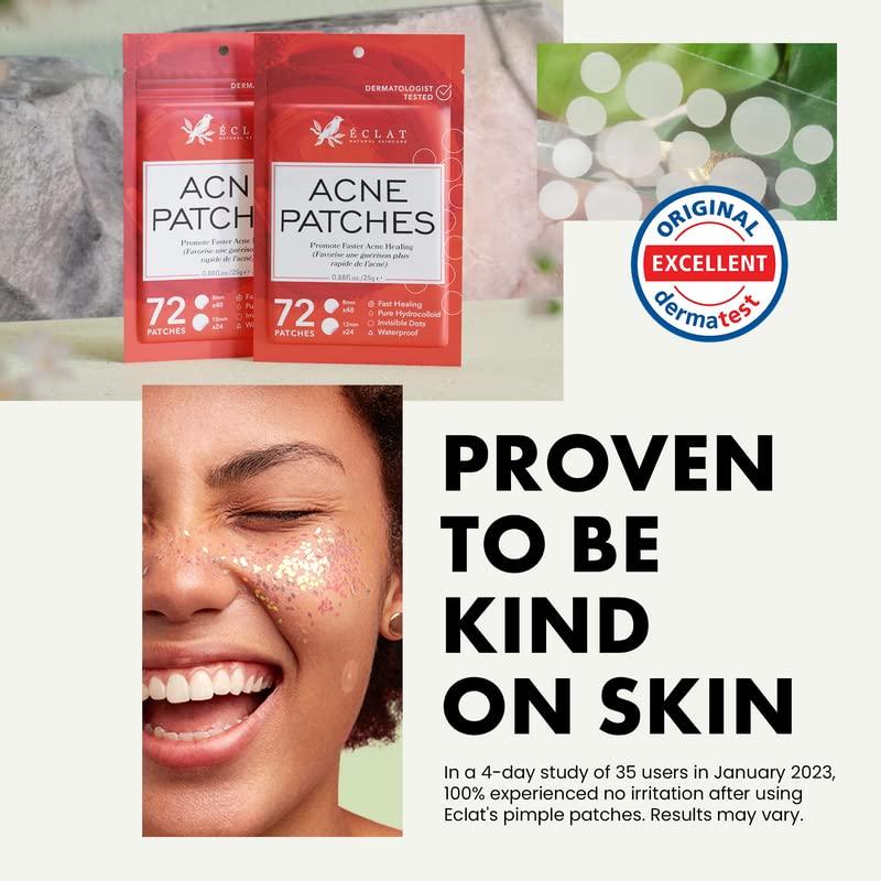 Lumi Patch Hana Hydrocolloid Acne Patches - Vegan Pimple Patches 53 Count