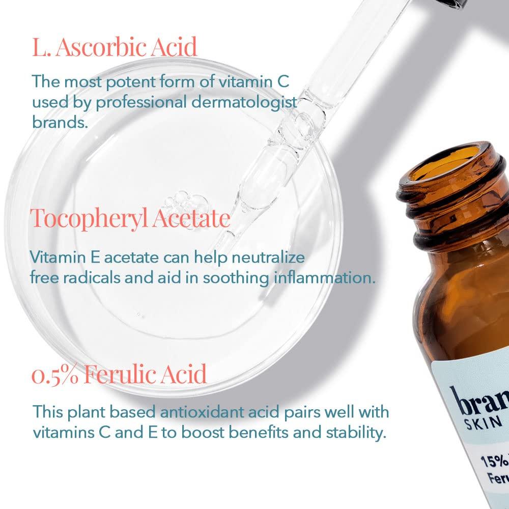 Brandefy 15 Vitamin C Serum with Ferulic Acid & Vitamin E Dark Spot