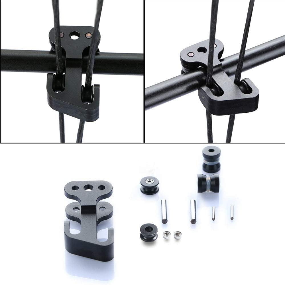 Lzwow XLZKJ Archery Compound Bow Cable Slide String Splitter Roller