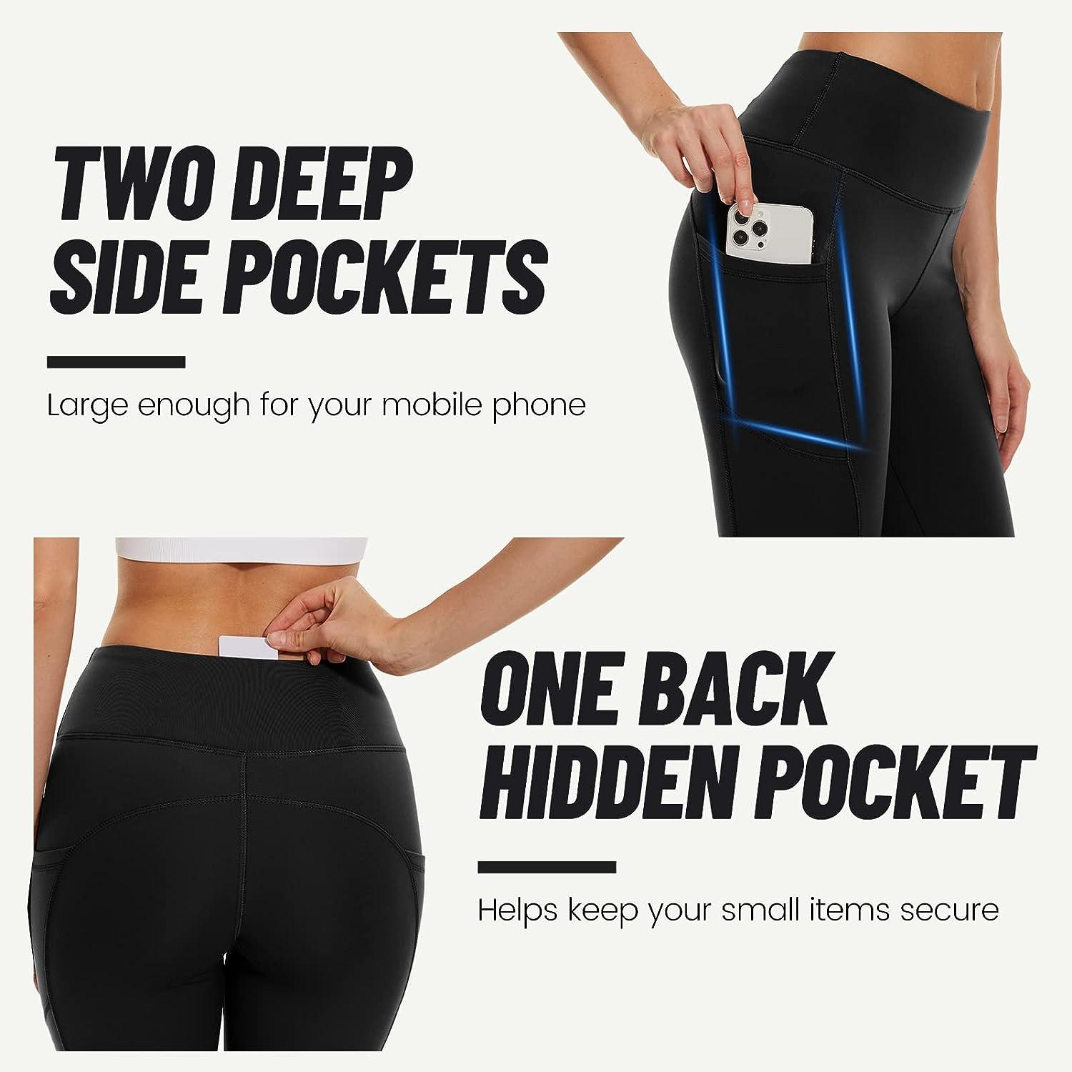 Plus Size Women'S Yoga Pants With Back Pocket