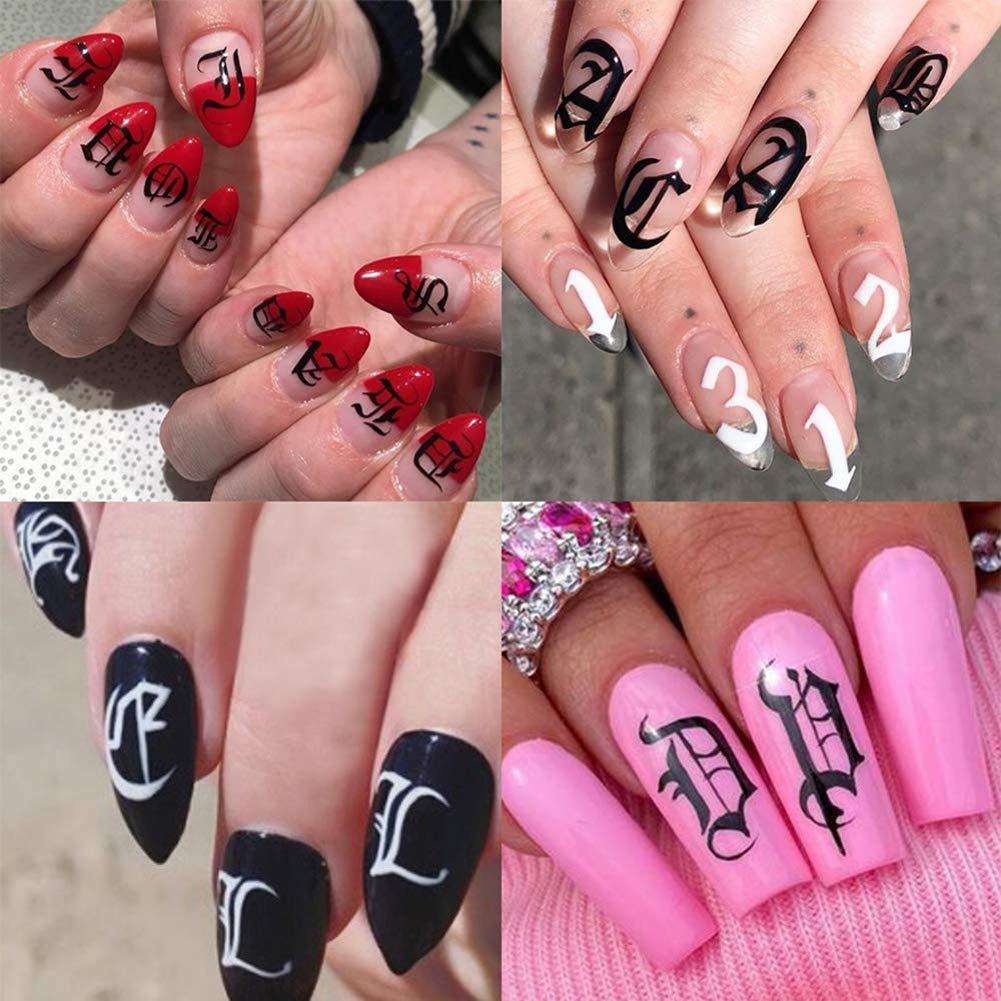 Louis Vuitton Black and White Nail Decals - Largest Selection of Waterslide Nail  Decals / Nail Art in South Africa