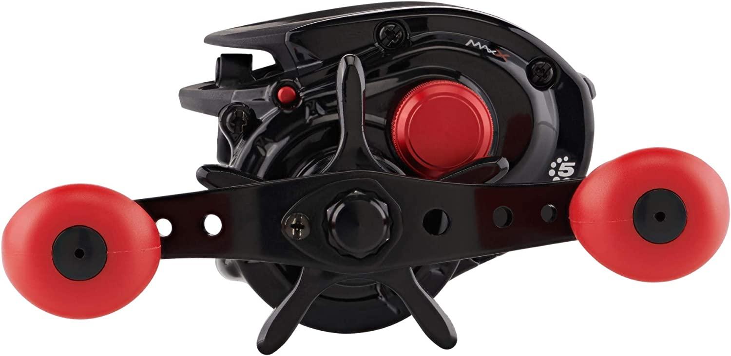 Abu Garcia Black Max & Max X Low Profile Baitcast Fishing Reel Max X (New  Model) Right-Handed - Box