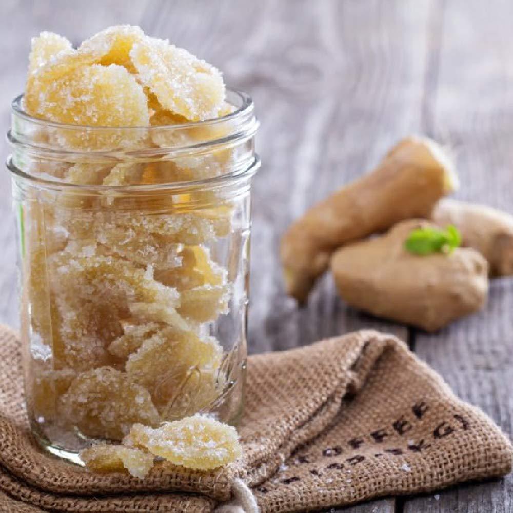 Oh! Nuts Ginger Candy Chewy Gummies with Crystallized Sugar Candied