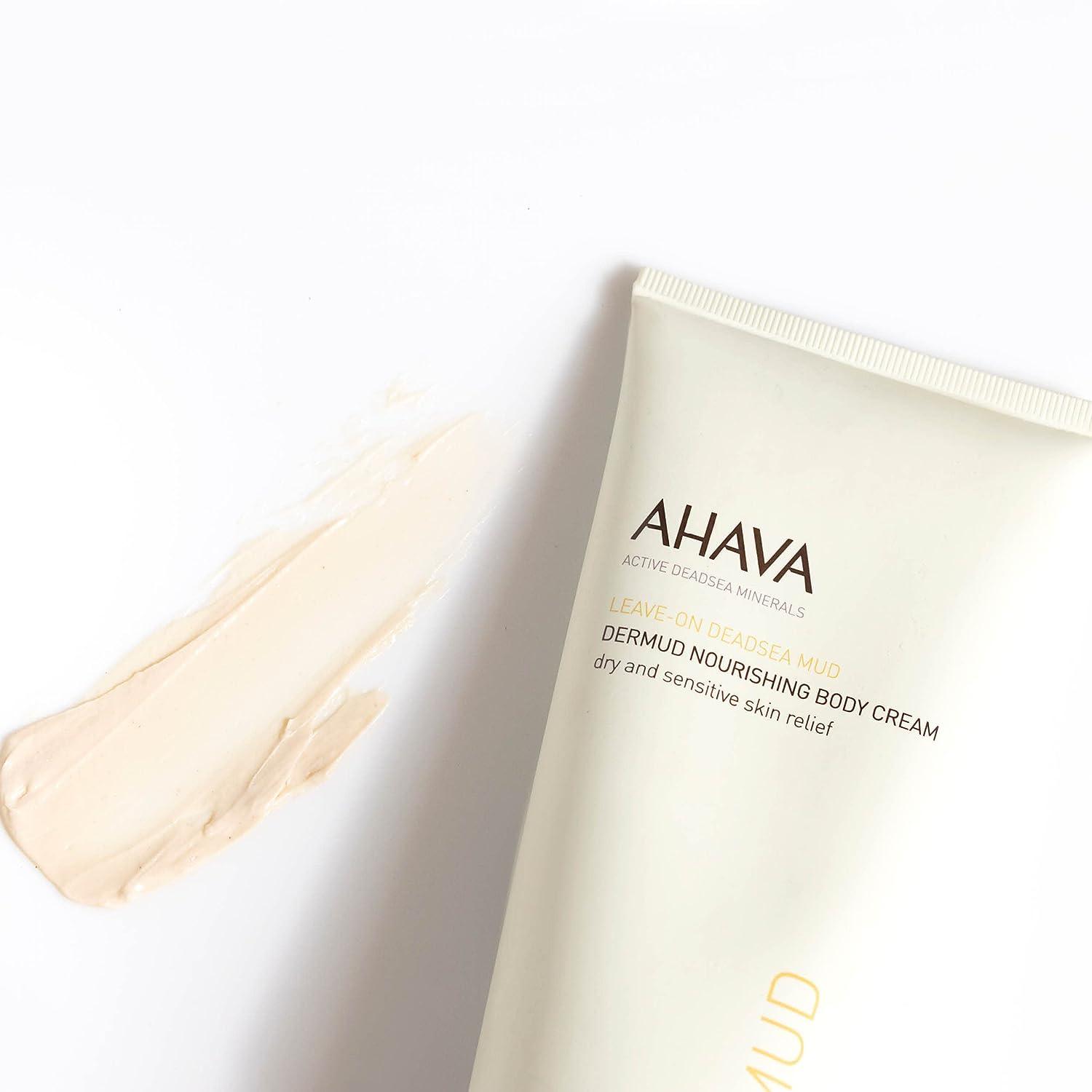 AHAVA Dermud Nourishing Body Cream 6.8 Fl Oz