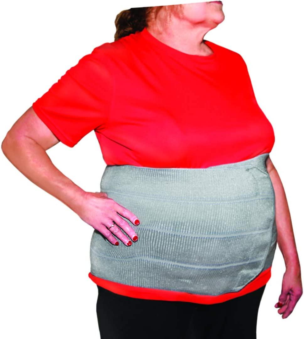 StrictlyStability 2XL Plus Size Bariatric Abdominal Binder, Hernia Support, Post Surgery Tummy & Waist Compression Wrap