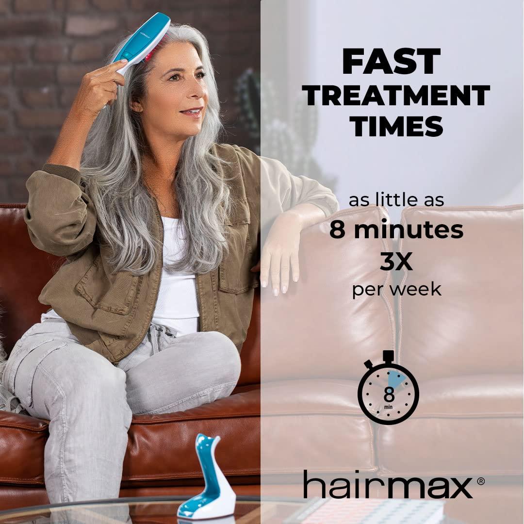 Hairmax Laser Comb For Hair Growth (FDA Cleared), ULTIMA 12 Classic, Laser Hair  Growth Treatment for Men & Women, Thinning Hair Treatment for Women and  Men, Denser and Fuller Hair, Spot or