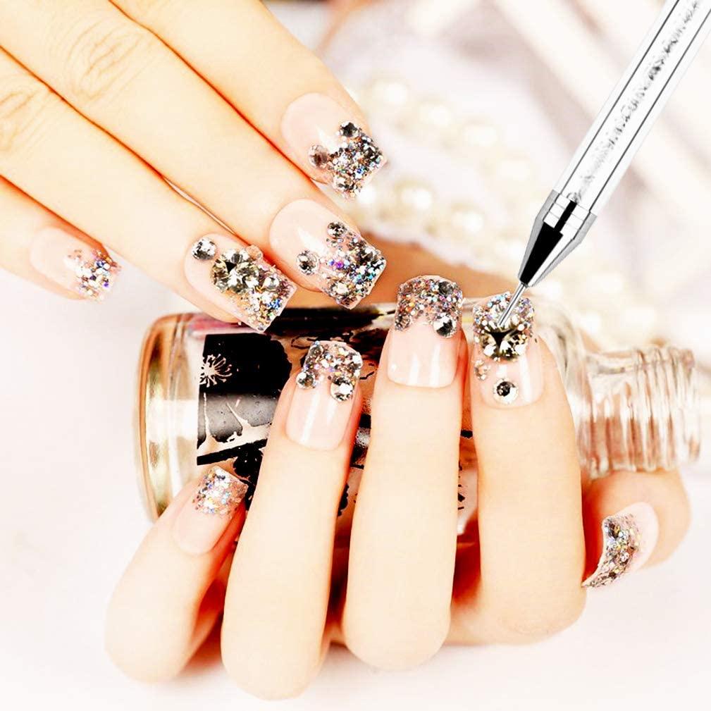 𝟐𝐏cs Rhinestone Picker Tool With 2 Wax Tip, Nail Art Rhinestones Gems Tool,Nail  Art Accessories, Price $10. For USA. Interested DM me for Details :  r/ReviewClub