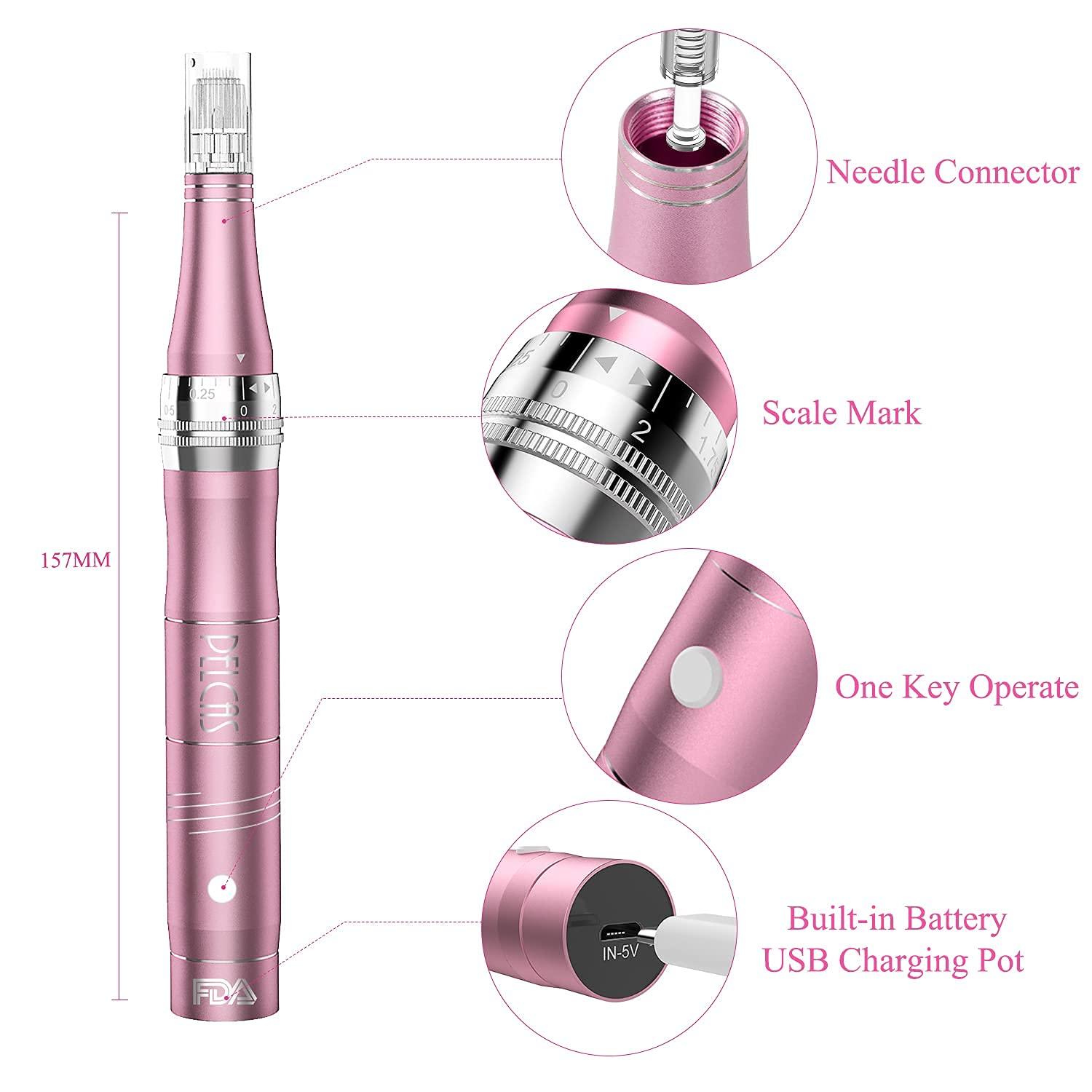 Pelcas microneedling pen clearance