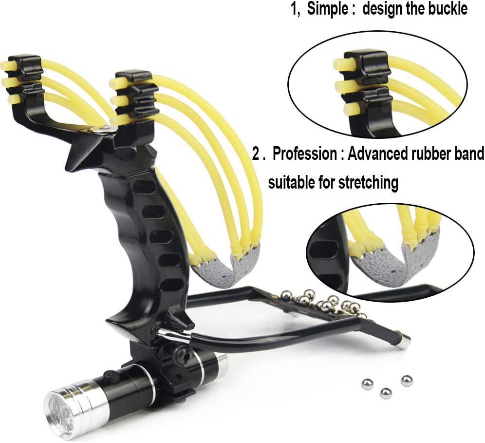 WLXW Slingshot Gummibänder - Heavy Duty Ersatzbänder Für Outdoor Schleudern