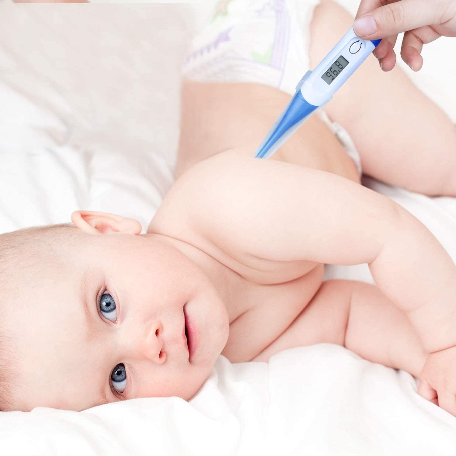 100 Pack Disposable Oral Thermometer Covers for Adults & Kids