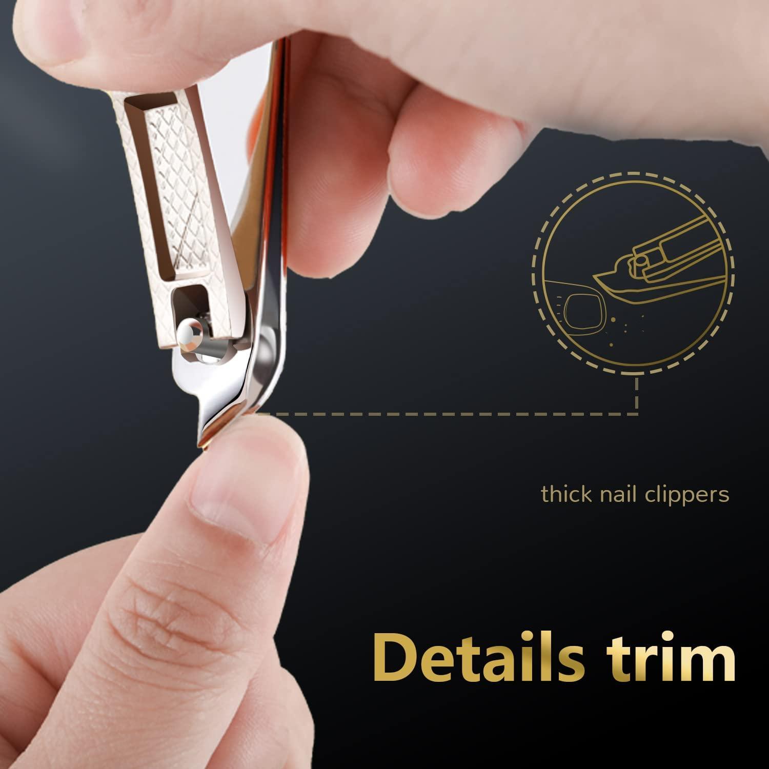Toe Nail Clippers Cutters Nippers Chiropody German Heavy Duty Thick Nail  File
