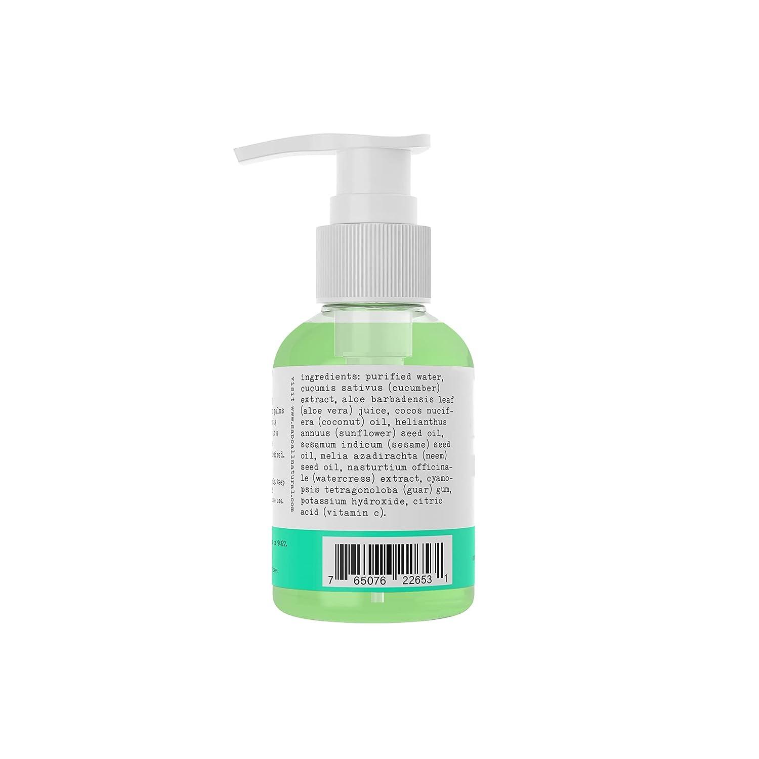 Sapo All Natural Cucumber Face Cleanser A Gentle and Hydrating Facial