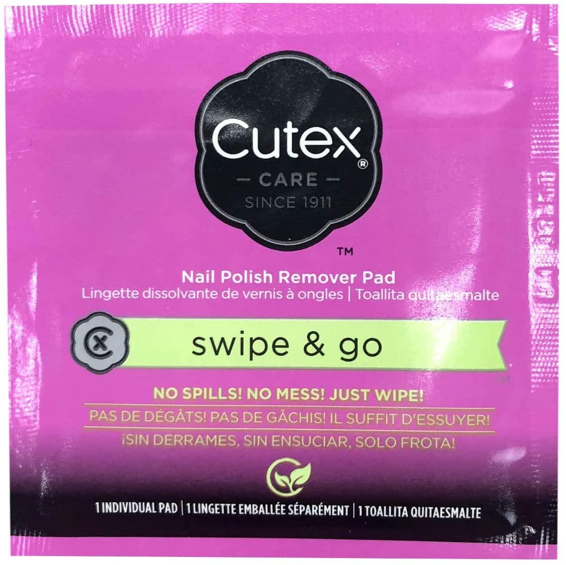 Cutex Nail Polish Away Round Remover Pads 30ct | eBay