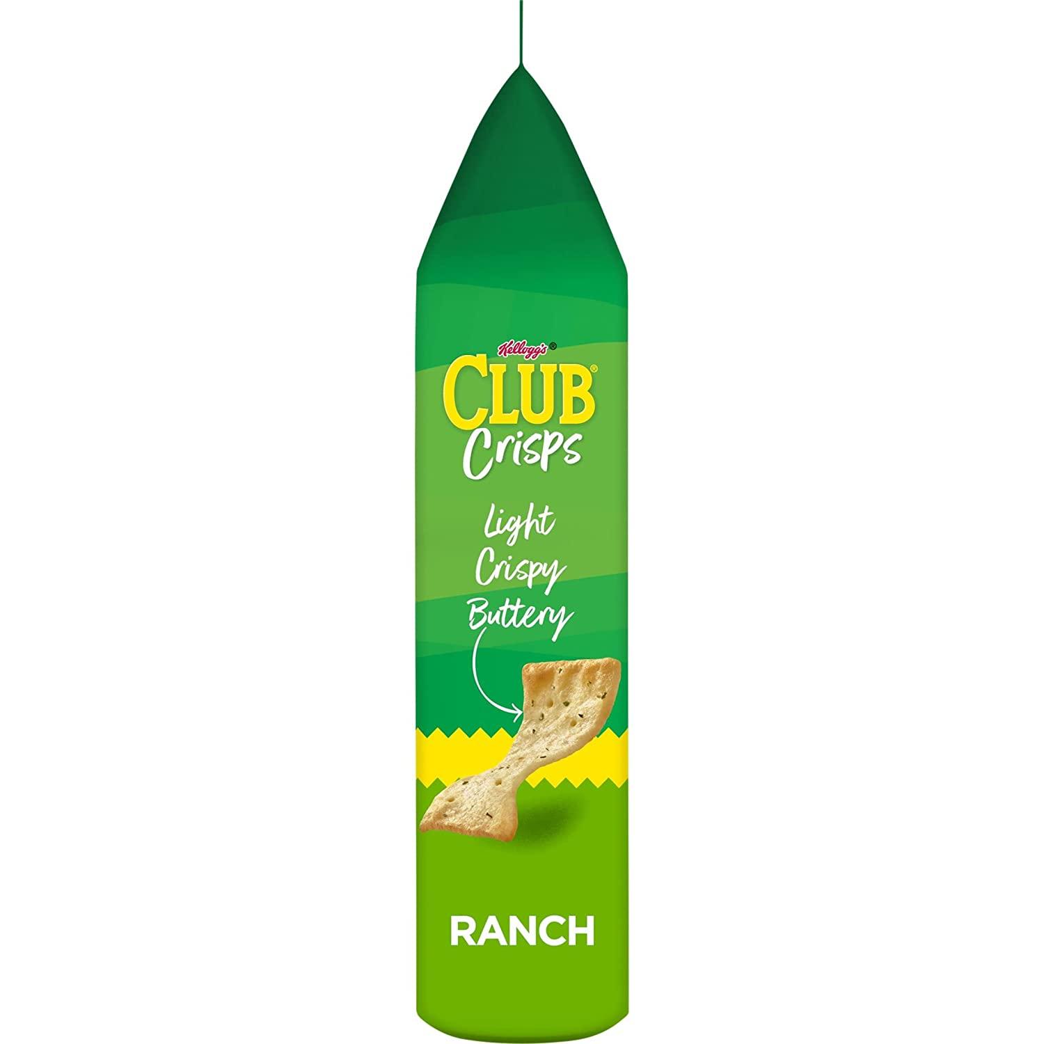 Kelloggs Club Cracker Crisps, Baked Snack Crackers, Party Snacks, Ranch