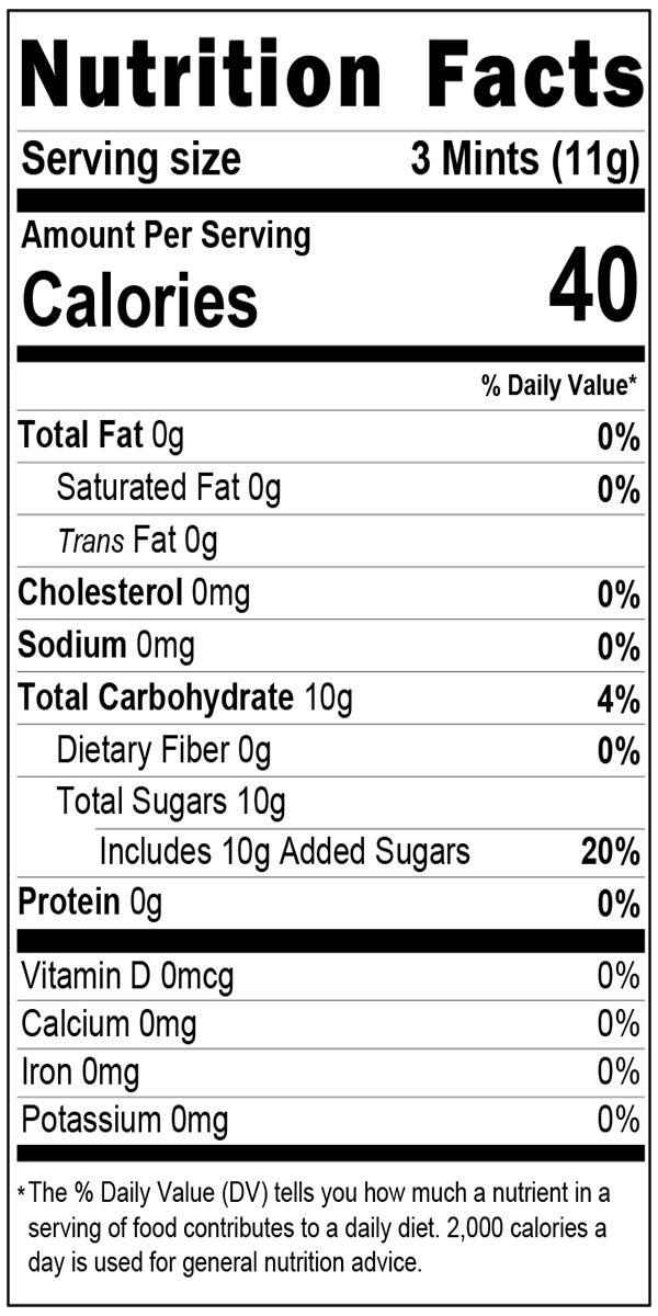 Wedding Buttermints Individually Wrapped Butter Mint Candy (110 Pieces)
