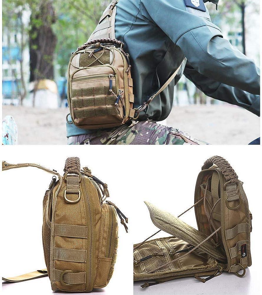 Tactical Molle Pouch Shoulder Bag Military Sling Bag Handbag EDC Bags Phone  Case